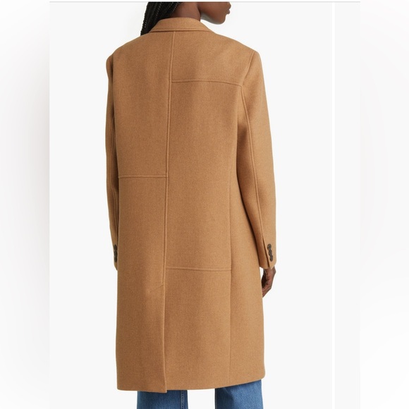 NWT East Side Single Breasted Wool Blend Coat FRAME - Picture 4 of 12